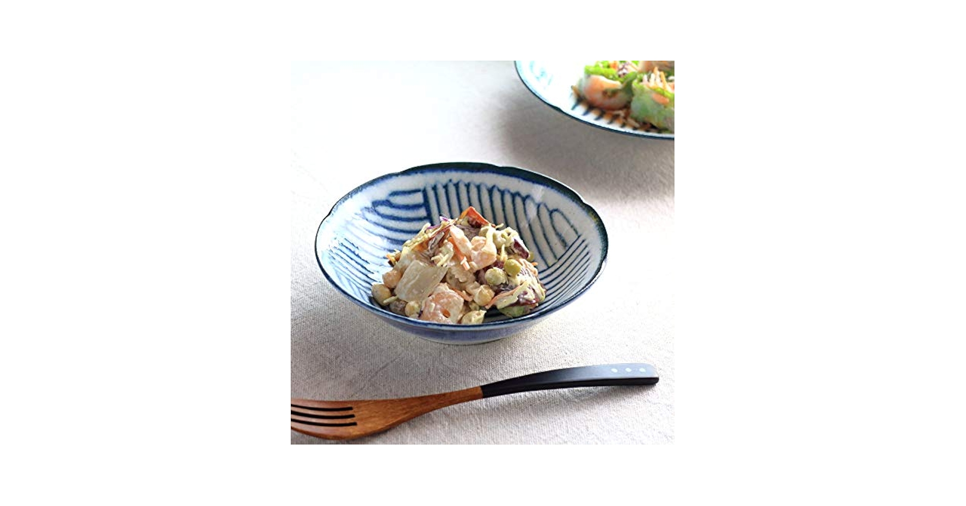 Amazon.co.jp: cerapockke 令和粉引 削 煮物鉢 17cm 国産 美濃焼